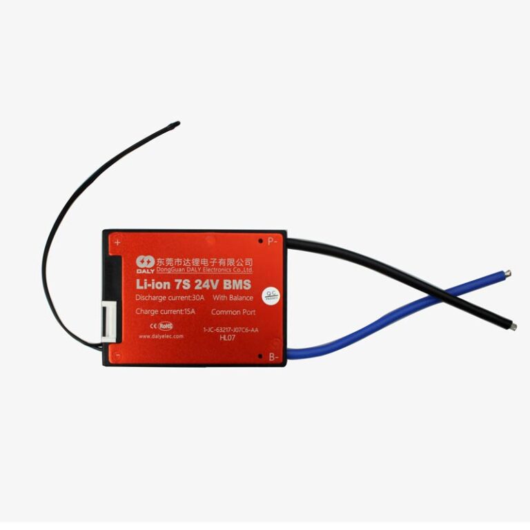 24V 7S 30A BMS Daly Waterproof BMS for Li-ion Cell (NMC)