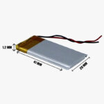 3.7V 800mAH Li-po Rechargeable Battery (KP-403048)