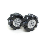 80MM A Mecanum Wheels Black 3