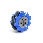 80MM A Mecanum Wheels Blue 5