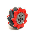 80MM A Mecanum Wheels Red 4