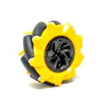 80MM A Mecanum Wheels Yellow 1
