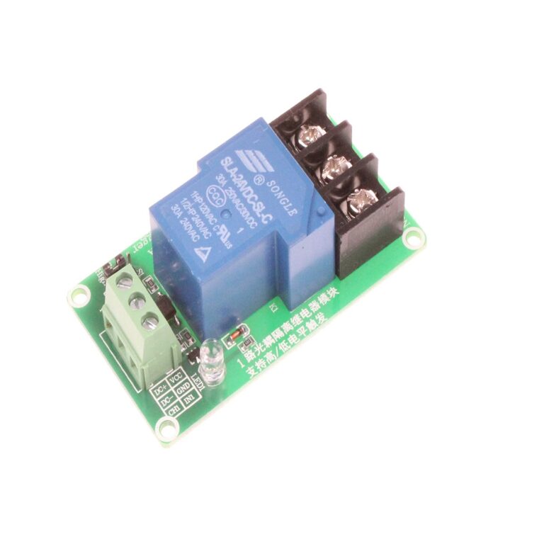 1 Channel Relay Module,  30A with Optocoupler,  Isolation 24V Supports,  High and Low Triger