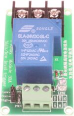1 Channel Relay Module,  30A with Optocoupler,  Isolation 24V Supports,  High and Low Triger