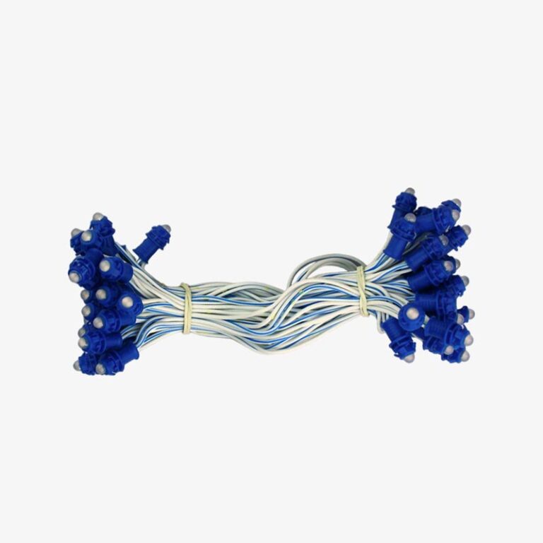 Blue 9mm 12v 5 inch Pixel Led Serial Decoration Light – 5 meters – 50 Leds