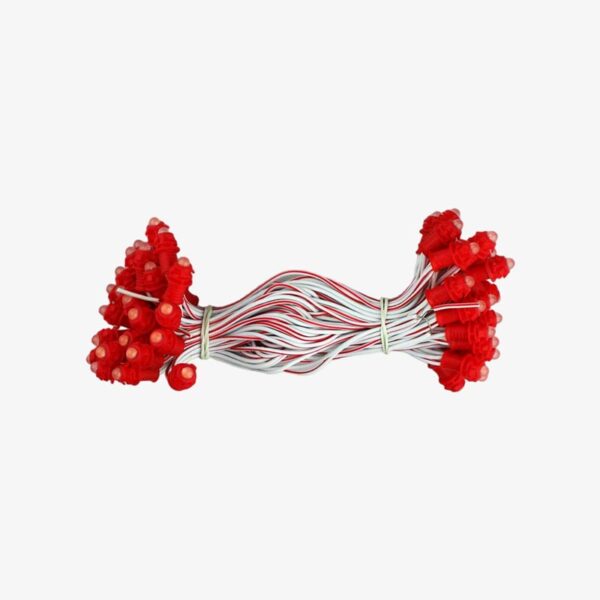 Red 9mm 12v 5 inch Pixel Led Serial Decoration Light – 5 meters – 50 Leds