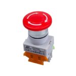Red Mushroom Cap LAY37-,  11ZS 1NO 1NC DPST,  Emergency Stop Push,  Button Switch AC 660V 10A,  Switch Equipment Lift,  Elevator Latching Self Lock