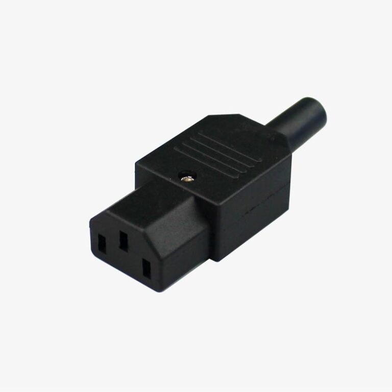 AC Power Female Socket MX IEC C14 Cable Mount Connector 10A 250V