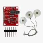 AD8232 ECG Heart Rate Monitor Sensor Module with ECG Cables & Electrodes