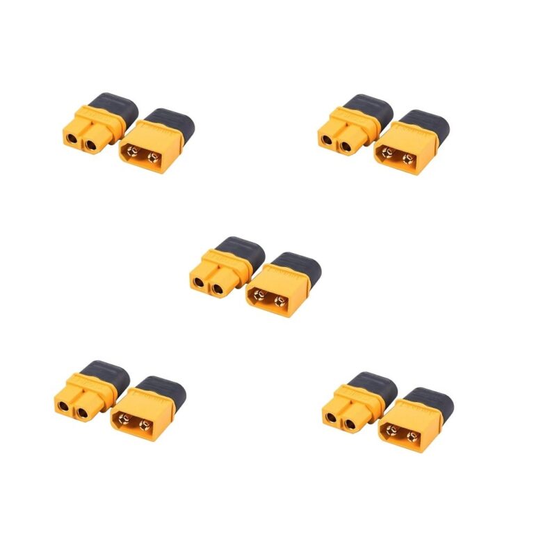 Robozar 18 Amass XT60 Male Female Connector pair with Housing 5Pair 2