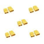 Amass XT90 Male Female Connector pair with Housing 5Pair 1