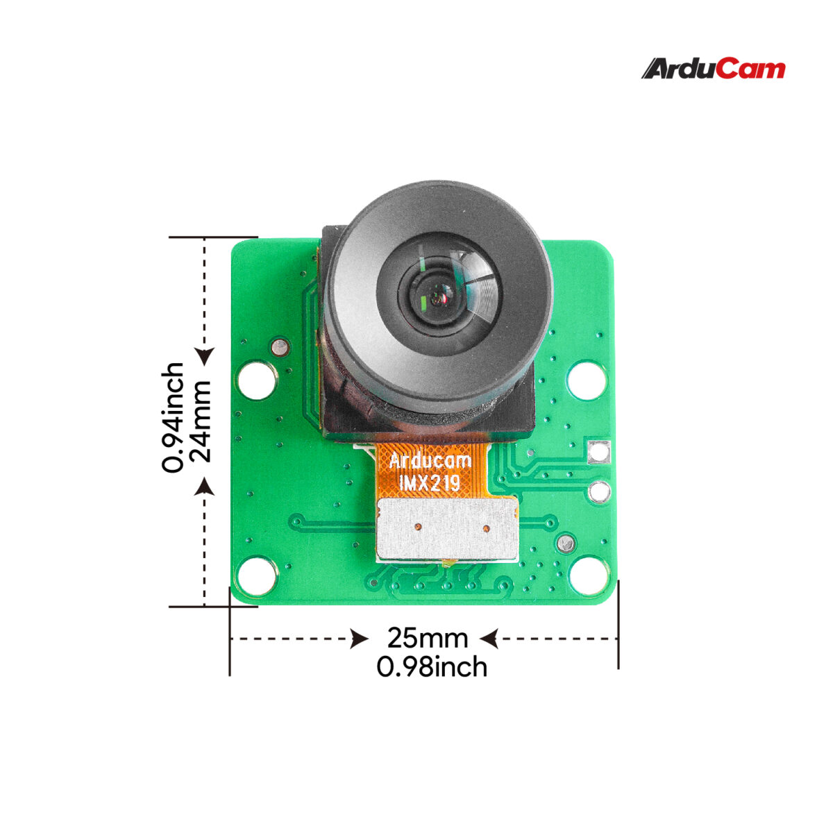 Arducam 8MP IMX219 Camera for Raspberry Pi 2