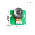 Arducam 8MP IMX219 Camera for Raspberry Pi 2