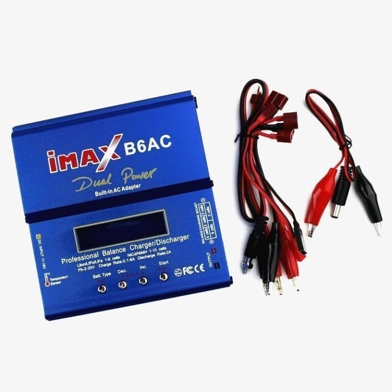 IMAX B6AC 1-6 Cell Battery Charger/Discharger with Cell Balancing for LiIon,  LiPo,  LiFe ,  NiCd and NiMH