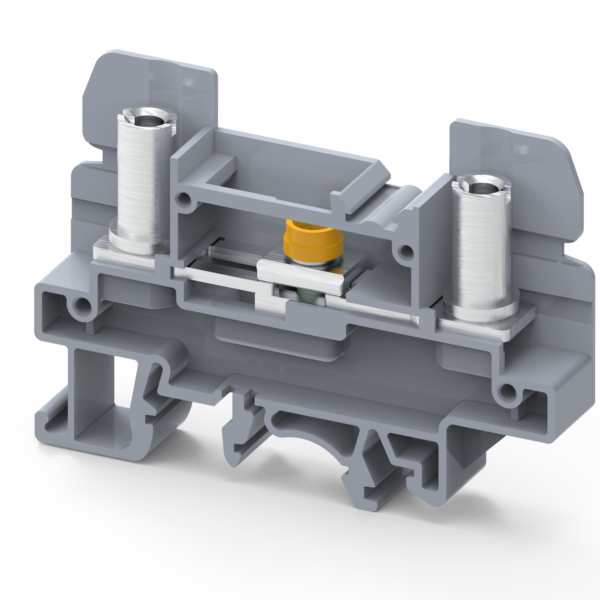 Connectwell CDL4UN(I.S) 4 sq. mm 2 Level Screw Clamp INT Shorted TB