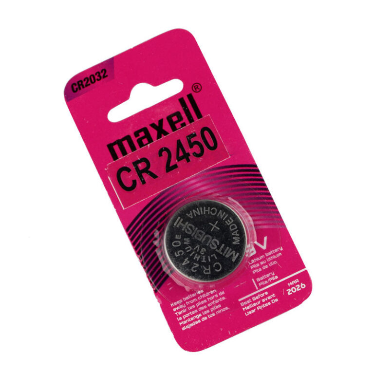 Maxell CR2450 Lithium Battery 3V Coin Cell