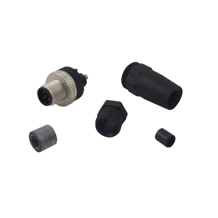 Circular Connector E Series PG7 Cable Mount Plug 5 Contacts Screw Pin Bayonet