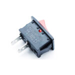 6A 250V AC SPST ON-OFF Rocker Switch Red