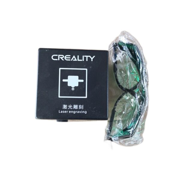 Creality 3D CP 01 0.5W Laser Head Kit 405nm Blue Violet Laser Head Laser Glasses Kit for CP 01 3D Printer 2