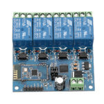 DC 12V Bluetooth 4,  Channels Relay Module,  Internet Smart Remote,  Control Mobile Phone,  Switch Wireless Relay