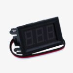 DC Voltmeter Panel Digital LED (5-30V) Green