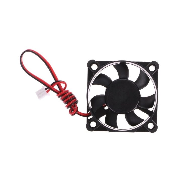 DC12V 5010 Double Ball Cooling Fan with 12CM Cable 1