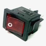 DPST ON-OFF Illuminated Rocker Switch – 6A 250V AC