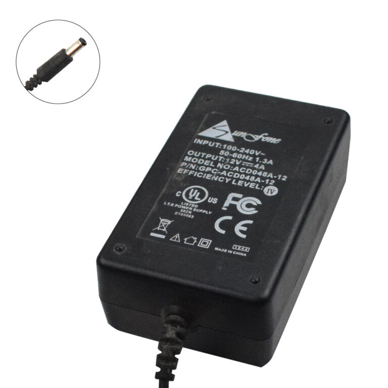 Robozar 17 12V 4A AC-DC Power Supply Adapter