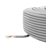 4 Core 14/.132mm Grey Shielded Cable (10 Meter)