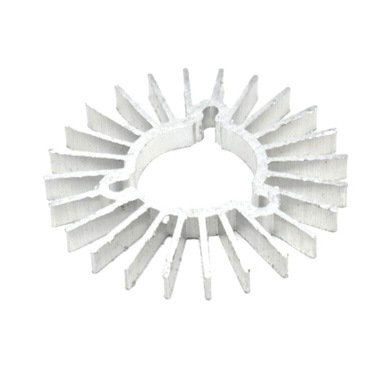 Robozar 15 DE-10 Circular Extruded Aluminium Heat Sink 45mm x 20mm for LED Lighting