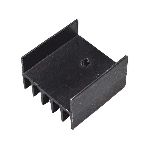 DE-4 Aluminium Heat Sink 24 x 16.55 x 25mm for TO-220,  MOSFET,  Transistor,  Regulators