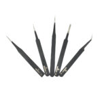 UNIVOLT Stainless Steel Tweezer Set of 5 Pcs