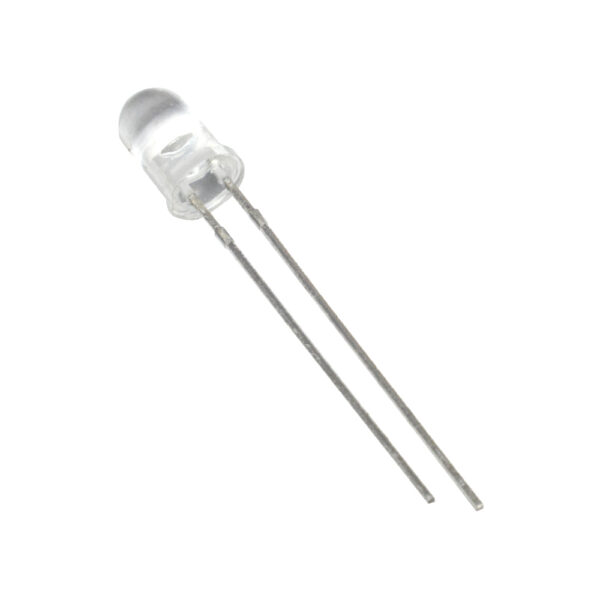 5mm Orange LED Bright Clear Lens