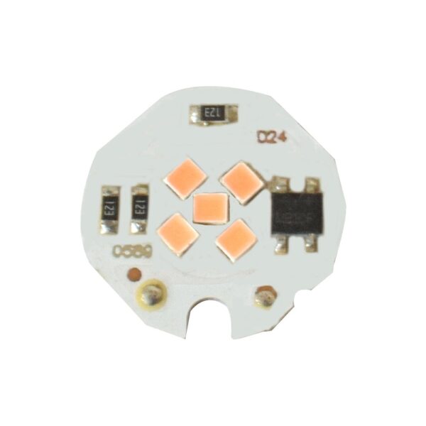 1W 220VAC Pink 24mm DOB LED