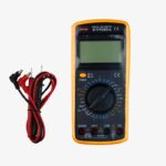 DT9205A Digital Multimeter with Probes and Battery