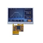 DWIN TN resistive touch 4.3 inch COF Display 3
