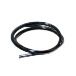 EasyMech 6mm Black Rubber Cover for 20X20 Aluminium Extrusion Profile 1 meter 2