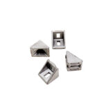 EasyMech Cast Corner Bracket for 30X30 Aluminium Profile (Silver) – 4 Pcs
