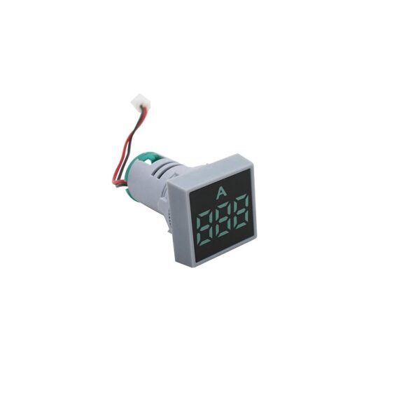 GREEN LED AMMETER 3