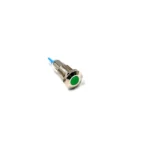 Green 10-24V 8mm LED Metal Indicator Light