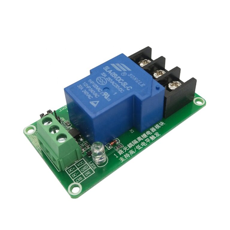 1 Channel Relay Module,  30A with Optocoupler,  Isolation 5V Supports,  High and Low Triger