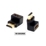 HDMI Female to HDMI Male Right,  Angle Adapter for Raspberry Pi 3
