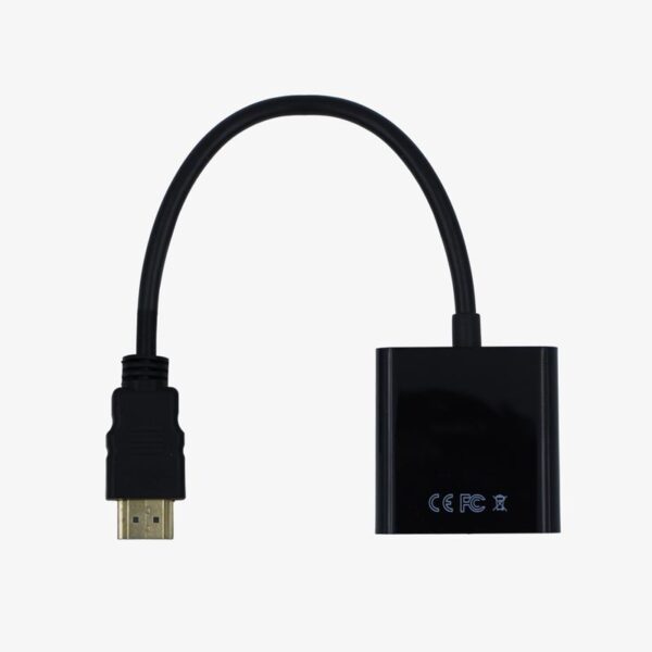 HDMI Male to VGA Female Video Converter Adapter with full HD 1080p for PC,  Laptop & Raspberry Pi