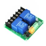 2 Channel Relay Module,  30A with Optocoupler,  Isolation 5V Supports,  High and Low Triger