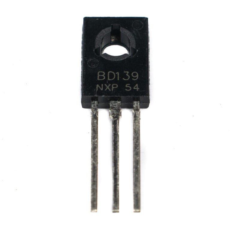 Robozar 17 BD139 NPN Bipolar Medium Power Transistor (BJT) 80V 1.5A TO-126 Package