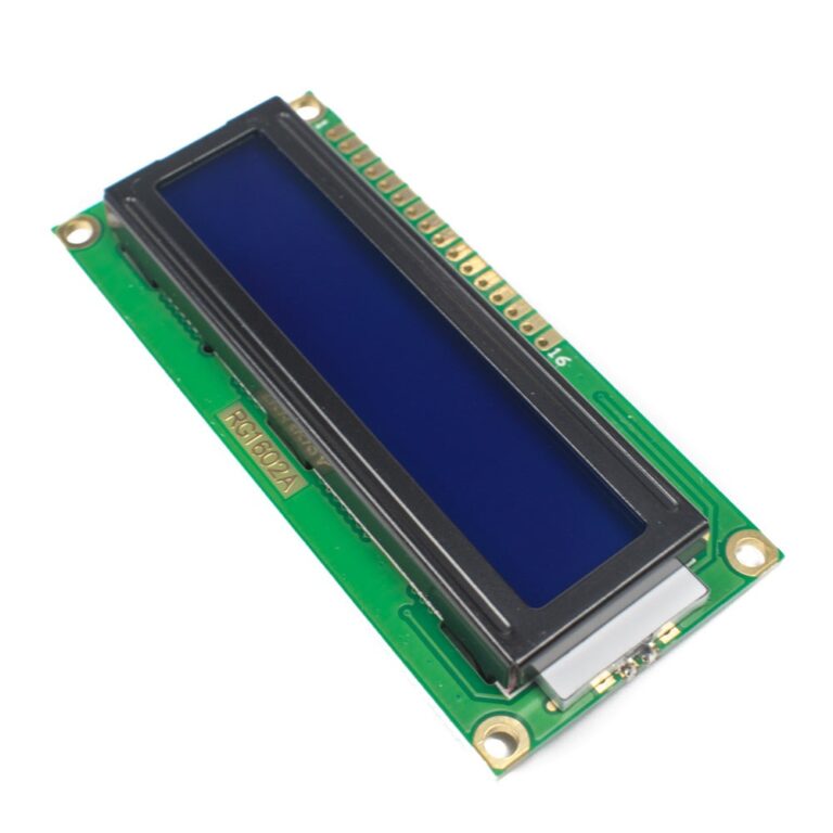 16×2 Alphanumeric LCD (Blue)