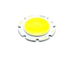 3W 9V-12V Cool White COB LED Round