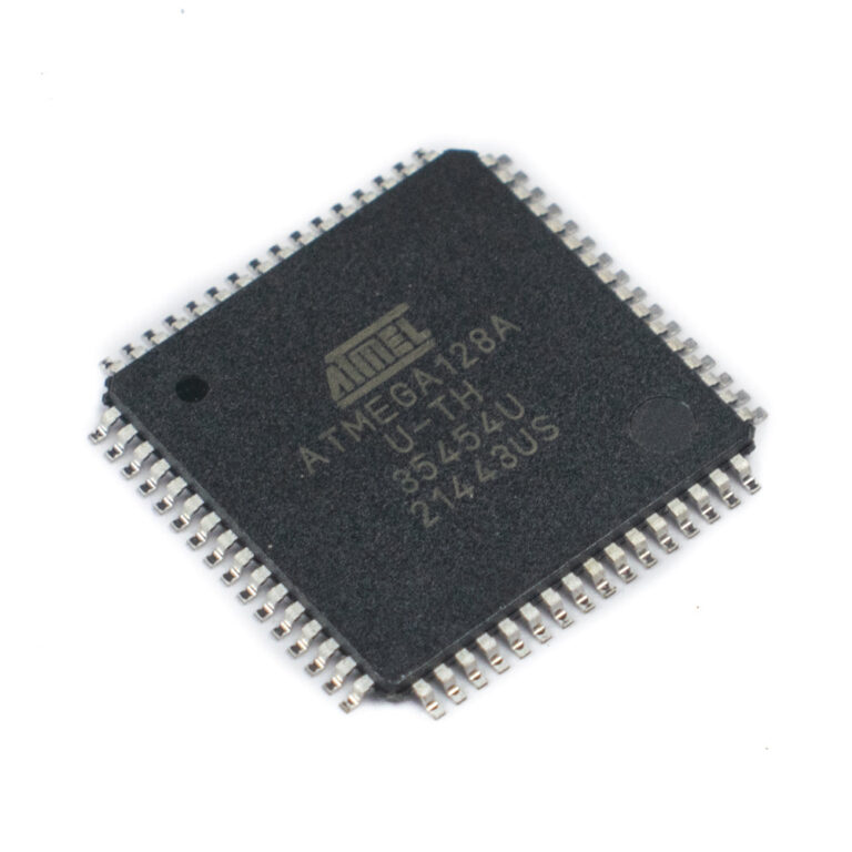 ATMEGA128A – AU Microcontroller – (SMD TQFP Package) – 8-Bit 64 Pin 128K Flash Microcontroller
