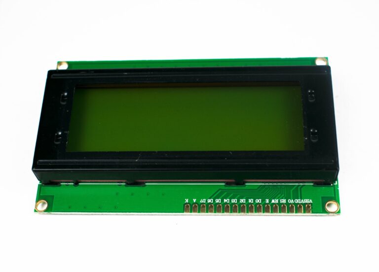 20×4 Alphanumeric LCD (Green)