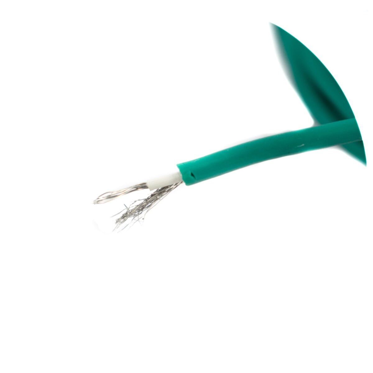 23 AWG Shielded Multi Strand Wire – 7/0.193mm (Green) 90 Meter